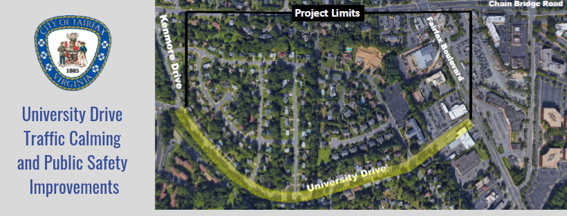 University Drive Traffic Calming and Public Safety Improvements (1)