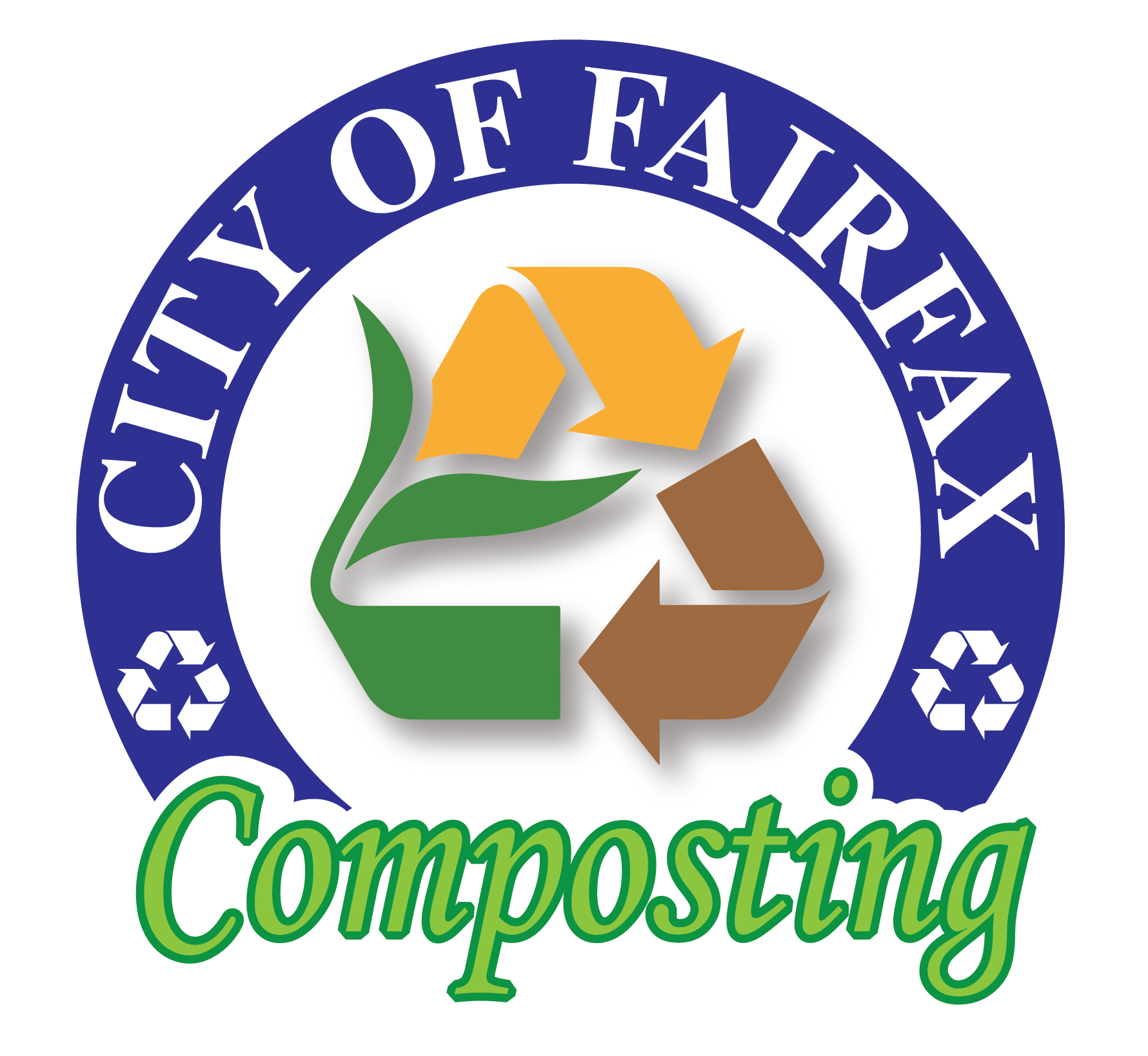 CITY OF FAIRFAX Composting logo