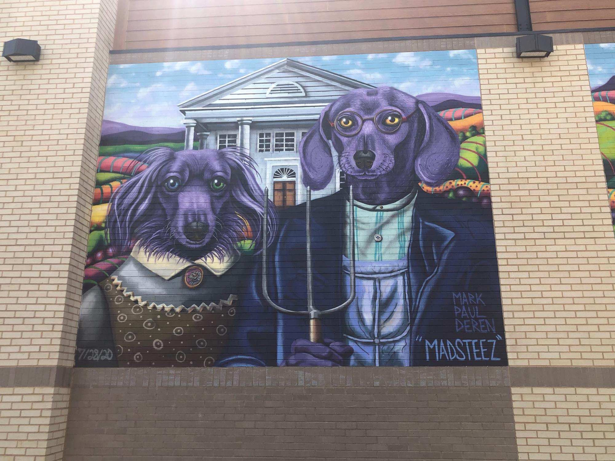 Dasherhounds infront of Old Town Hall