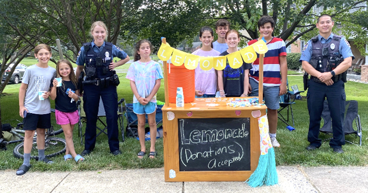 Lemonade Stand2_Community Policing Banner