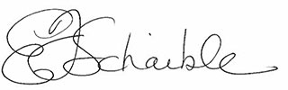 picture of Chief's signature