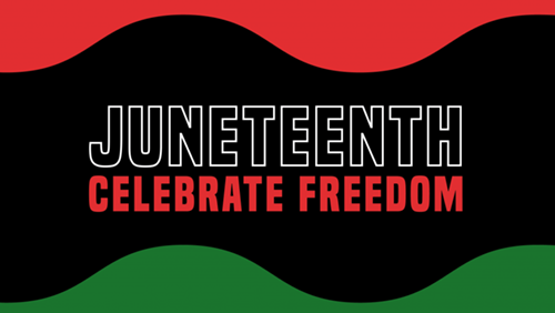 juneteenth Celebrate Freedom graphic 500p