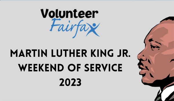 Volunteer Fairfax's Martin Luther King Jr. Weekend of Service 2023