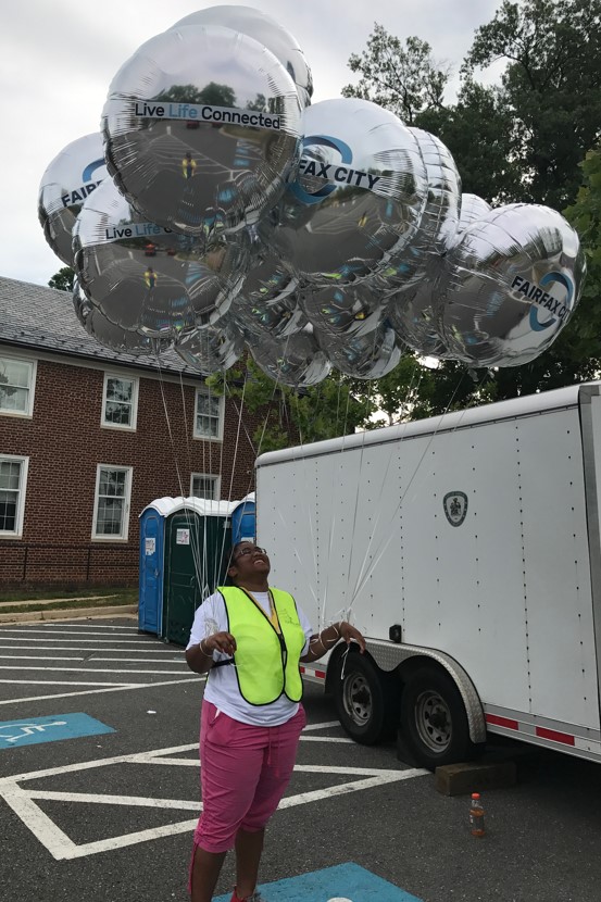 Gina and Balloons