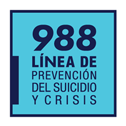 988 suicide and crisis lifeline square logo Spanish