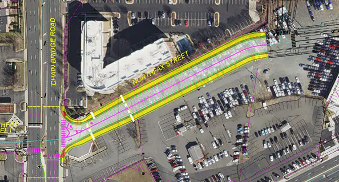 Proposed Northfax East-West Roadway image