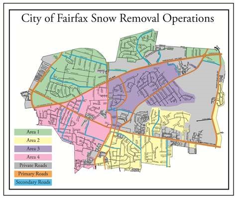 Snow Removal Route Map