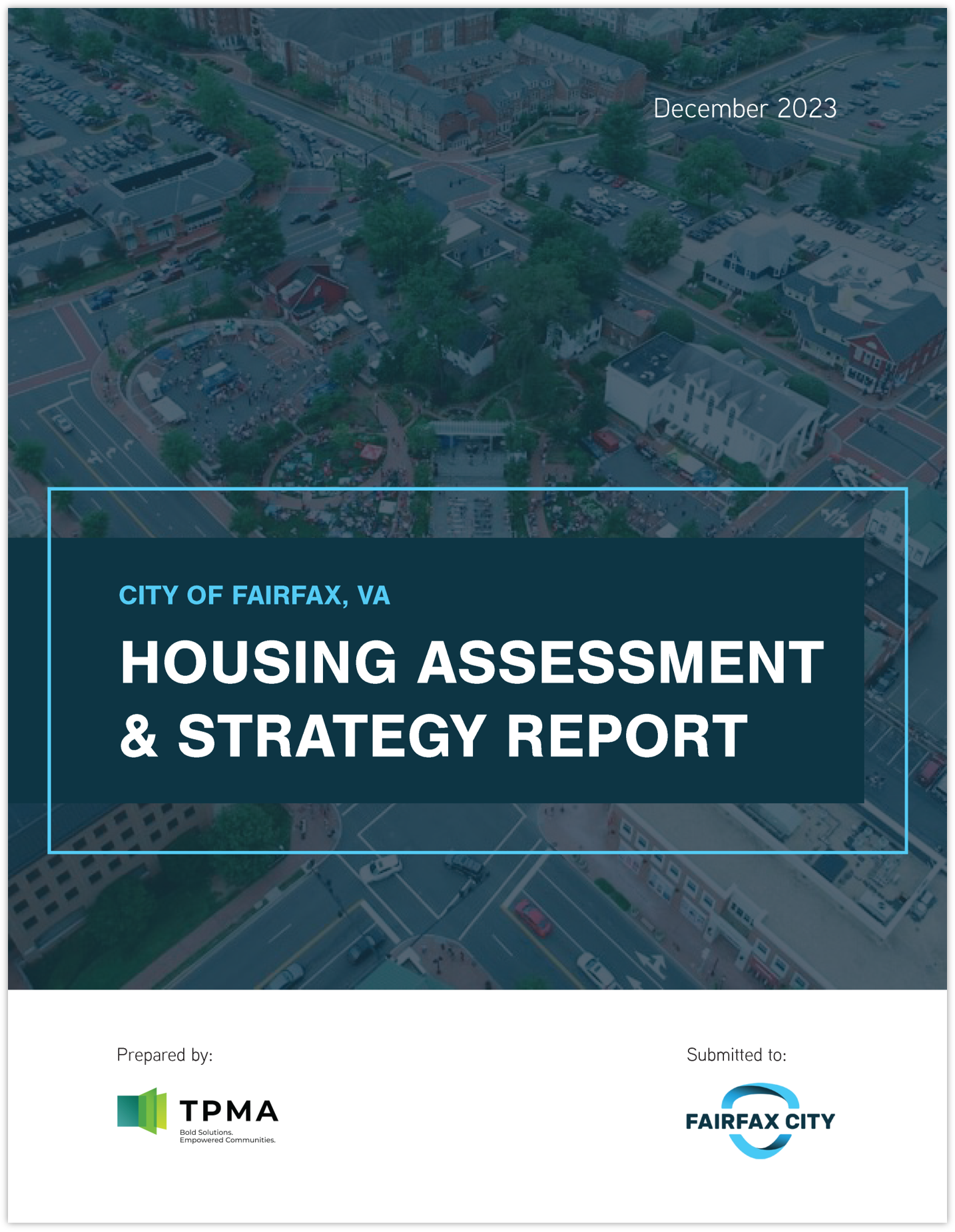 Housing Assessment Cover Page