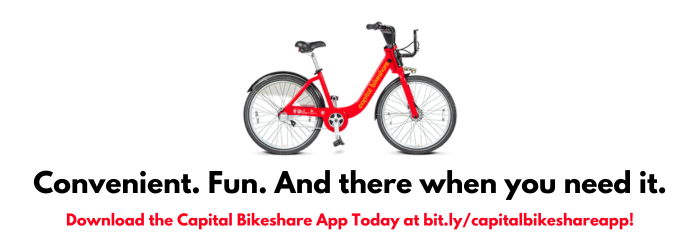 Bikeshare Webpage Banner - Capital Bikeshare is Here