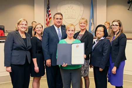 Domestic Violence Month Proclamation Photo