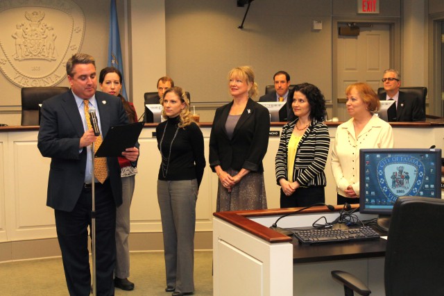 Womens History Month Proclamation reading 3-26-13