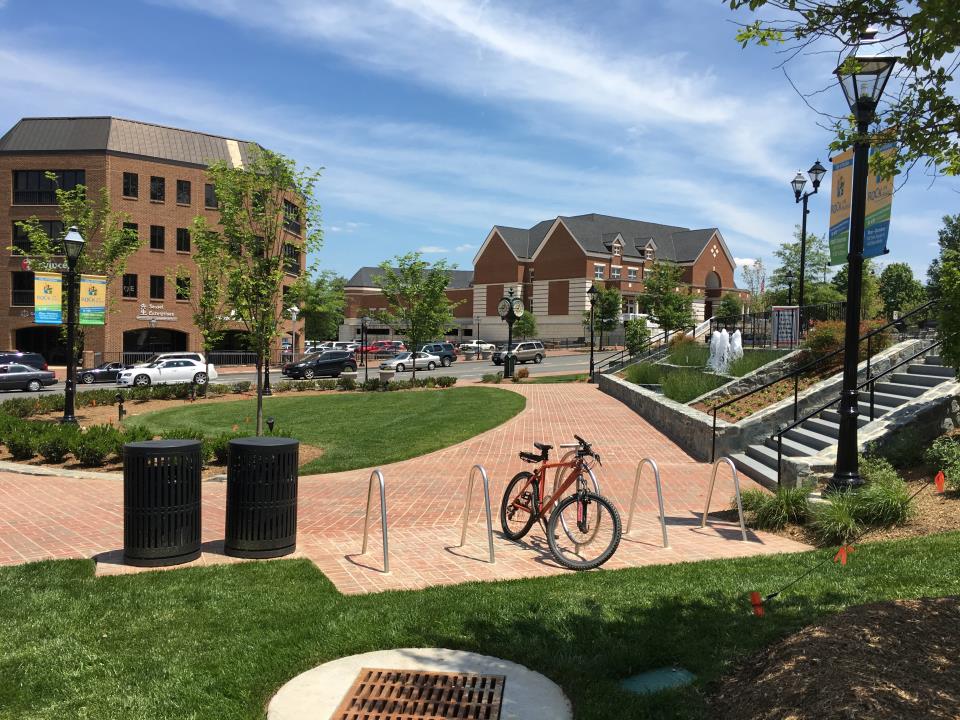 Bike Rack at Old Town Square